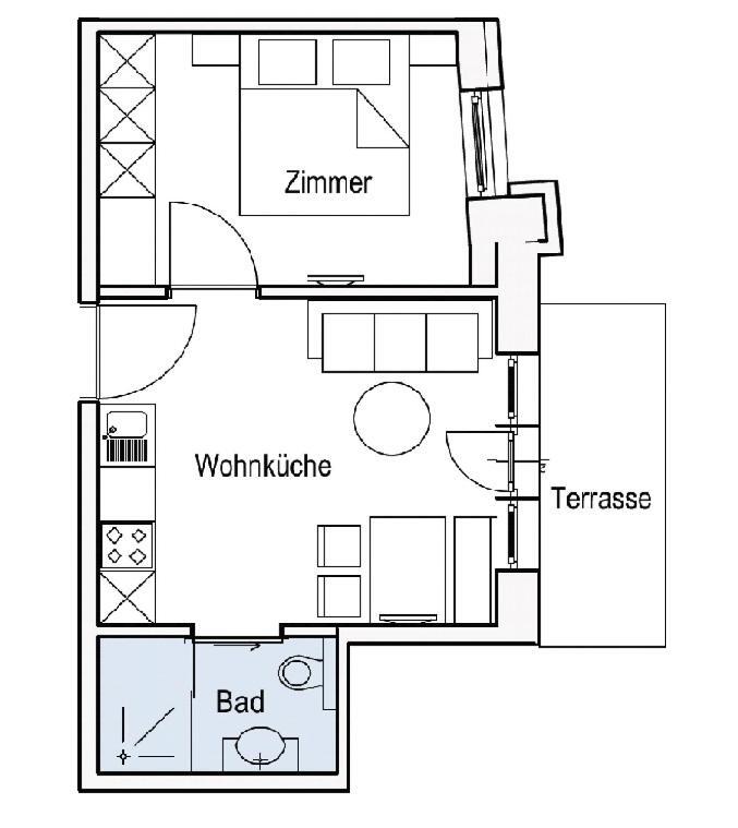 Apart- Hotel Sonnhof Royal Serfaus Kültér fotó